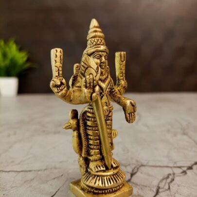 1 brass murugan peacock idol 3 inc