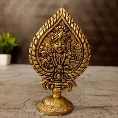 1 brass murugan vel pooja gift