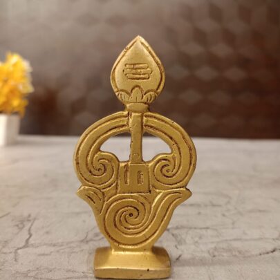 brass-om-vel-pooja-gift-AK Handicrafts Idols - Tamilnadu-India